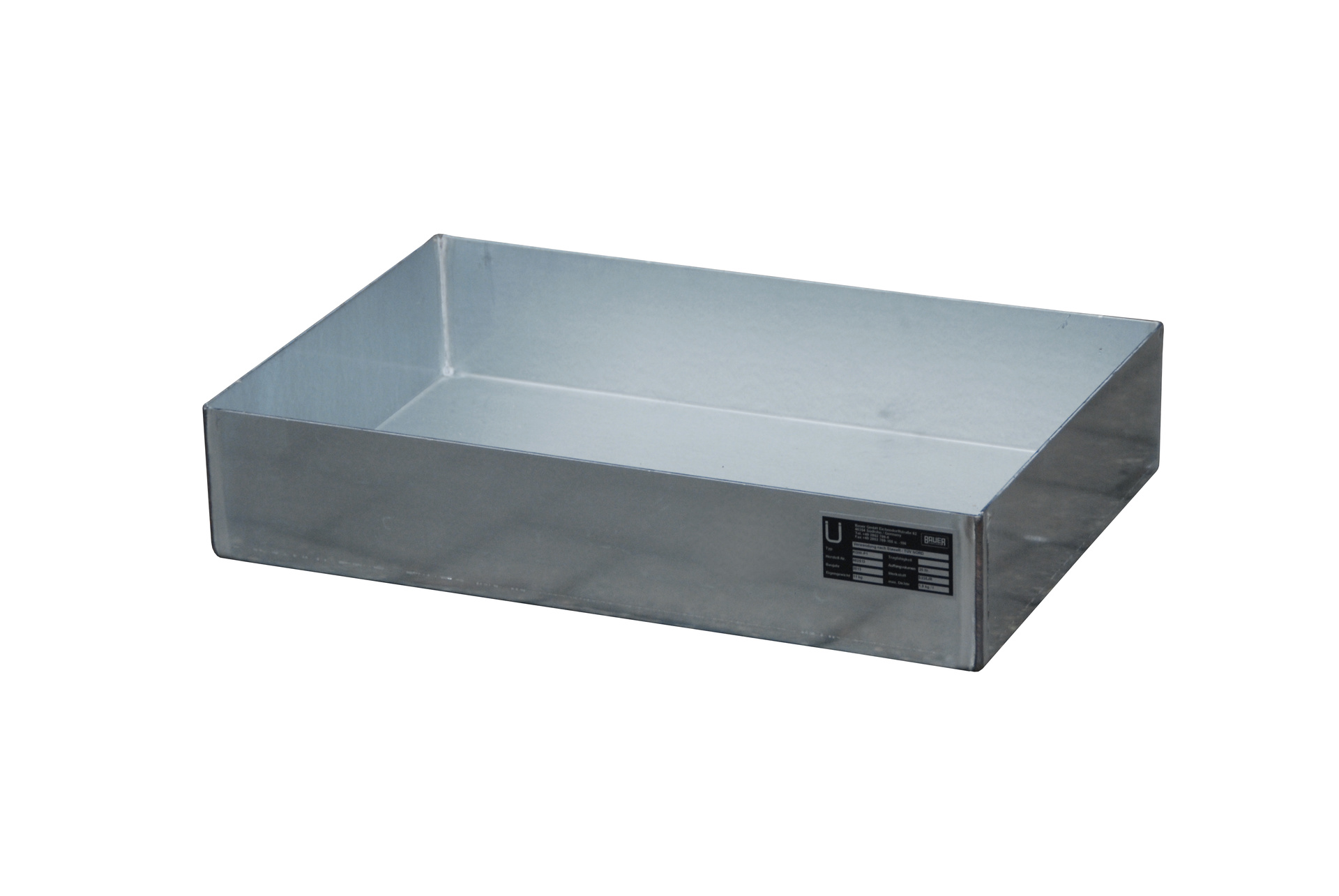 Bac de rétention pour palettes type KGW-P